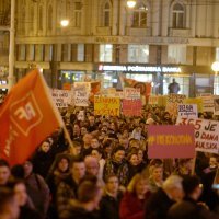 Noćni marš u Zagrebu