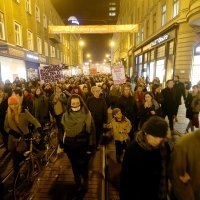 Noćni marš u Zagrebu