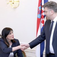 Blaženka Divjak, Andrej Plenković