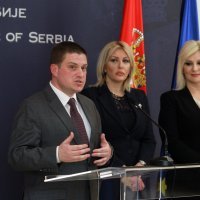 Ministar Oleg Butković sa svojom srbijanskom kolegicom Zoranom Mihajlović