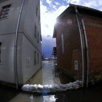 Poplava kod Hrvatske Kostajnice