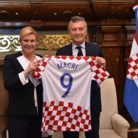 Kolinda Grabar Kitarović i Mauricio Macri