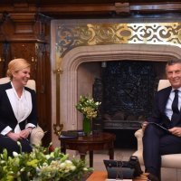 Kolinda Grabar Kitarović i Mauricio Macri