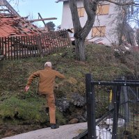 Klizište u Hrvatskoj Kostajnici