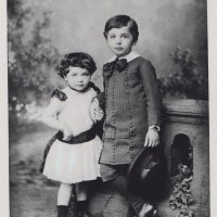 Albert i Maria Maja Einstein, 1885.