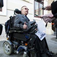 Prosvjed Stjepana Petrušića pred Vladom