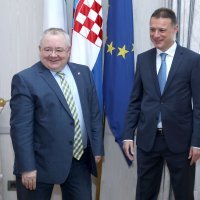 Predsjednik irskog parlamenta Sean O Fearghail u posjetu hrvatskom kolegi Gordanu Jandrokoviću