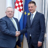 Predsjednik irskog parlamenta Sean O Fearghail u posjetu hrvatskom kolegi Gordanu Jandrokoviću