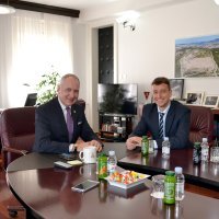 Andro Krstulović Opara i Balazs Bekeffy, predsjednik Uprave OTP banka Hrvatska