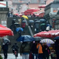 Nakon suhog i toplijeg vremena u Zagrebu pada kiša