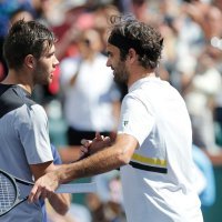 Borna Ćorić - Roger Federer