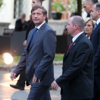 Karl Erjavec tijekom posjeta Zagrebu 2013.