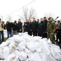 Andrej Plenković i Damir Krstičević obišli poplavljeno područje