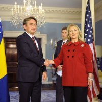 Željko Komšić, Hillary Clinton