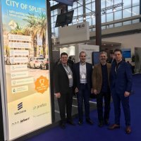 Marko Bartulić (Split parking), Krešimir Budiša (Grad Split), Snješko Smailović (Ericsson NT), Ido Wentink (Nedap) u Amsterdamu