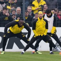 Usain Bolt - na treningu Borussije