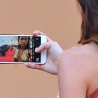 Lena Meyer-Landrut u Cannesu 2017.