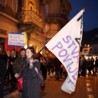 Noćni marš žena u Rijeci