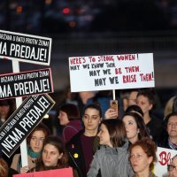 Noćni marš žena u Rijeci