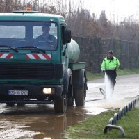 Sanacija puknuća vodovodne cijevi na Donjim Sveticama u Zagrebu