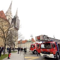 Požar u prostorima Nadbiskupskog bogoslovnog sjemeništa na Kaptolu