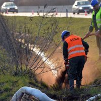 Ekološki incident dogodio se u Slavonskom Brodu na trasi produktovoda naftnih derivata.
