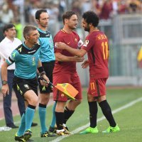 Francesco Totti i Mohamed Salah