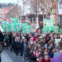Marš za legalizaciju pobačaja u Dublinu 8.3.2018.