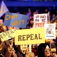 Marš za legalizaciju pobačaja u Dublinu 8.3.2018.