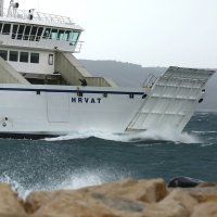 Jako jugo na području Splita stvara velike valove
