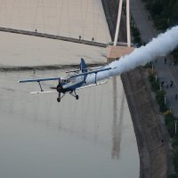 Aviozaprašivanje komaraca u Osijeku prilikom njihove najezde