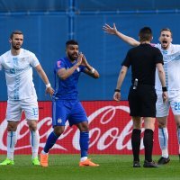 Dinamo-Rijeka, polufinale Kupa, sudac Mario Zebec, 4.4.2018.