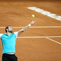 Davis Cup Hrvatska - Kazahstan,  Marin Čilić - Dmitry Popko (07)