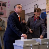 Premijer Viktor Orban sa suprugom Anikom Levai