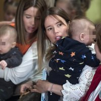Ana i Lucija Zaninović sa sinovima