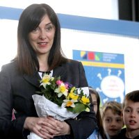 Ministrica Blaženka Divjak u OŠ Ivana Cankara u Zagrebu