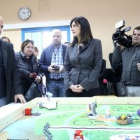 Ministrica Blaženka Divjak u OŠ Ivana Cankara u Zagrebu