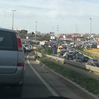 Prometna gužva na ulazu u Split