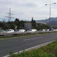 Prometna gužva na ulasku u Split