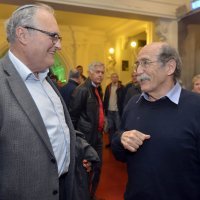 Efraim Zuroff i Zoran Pusić