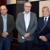 Ivo Goldstein, Efraim Zuroff i Stjepan Mesić