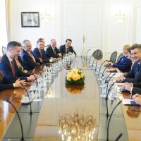 Premijer Plenković sastao se s izvanrednim povjerenikom za Agrokor Fabrisom Peruškom