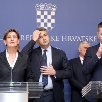 Martina Dalić, Andrej Plenković, Fabris Peuško