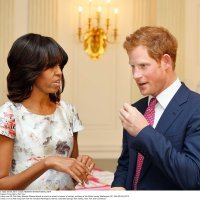 Princ Harry i Michelle Obama