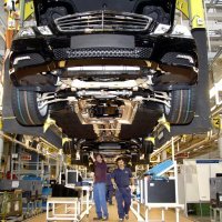 Daimler, tvornica u Sindelfingenu gdje se sklapa Mercedes E klase