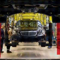 Daimler, tvornica u Sindelfingenu gdje se sklapa Mercedes E klase