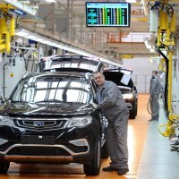 Geely, tvornica u Barysawu, u Bjelorusiji