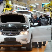Geely, tvornica u Barysawu, u Bjelorusiji
