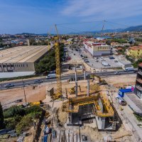 Radovi na ulazu u Split