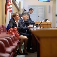 Rasprava o povjerenju Martini Dalić u Saboru